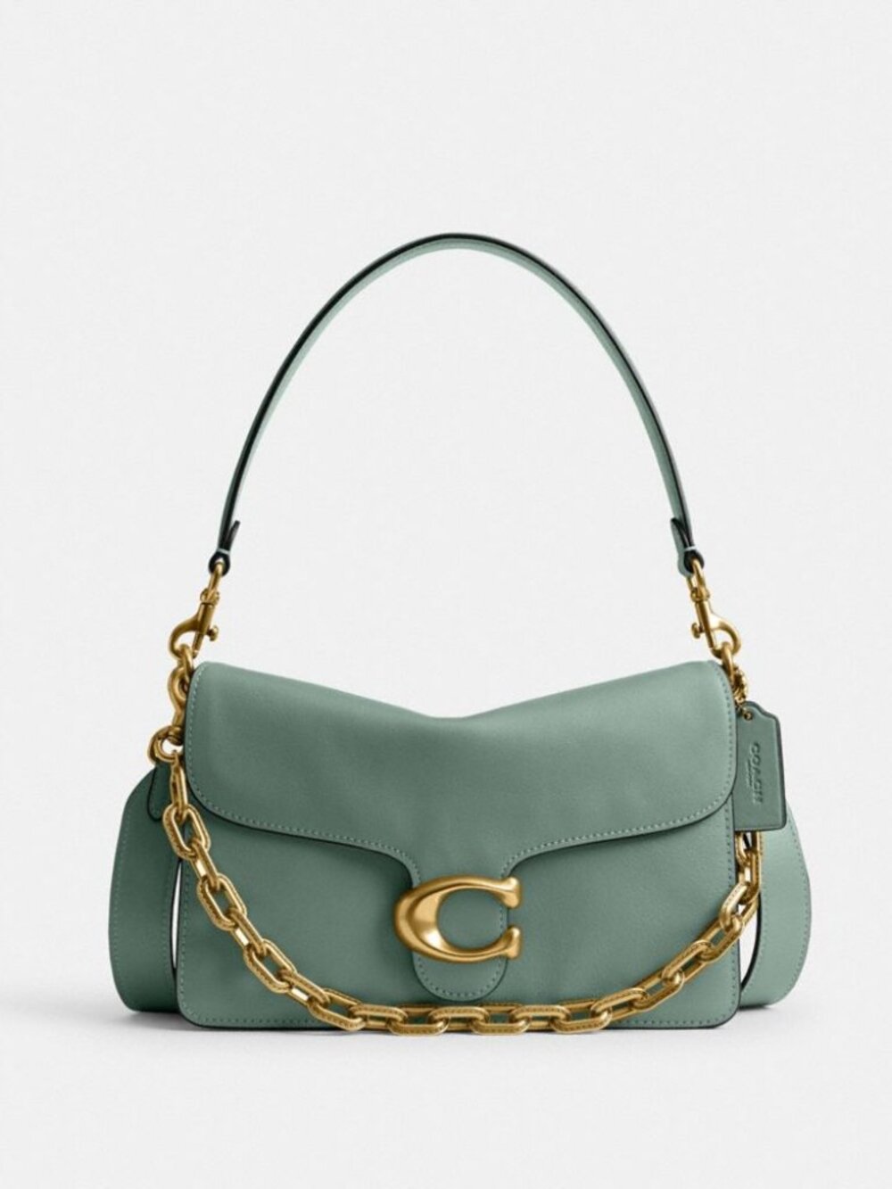COACH Chain Tabby Shoulder Bag w/Matching Twilly (Limited Edition)